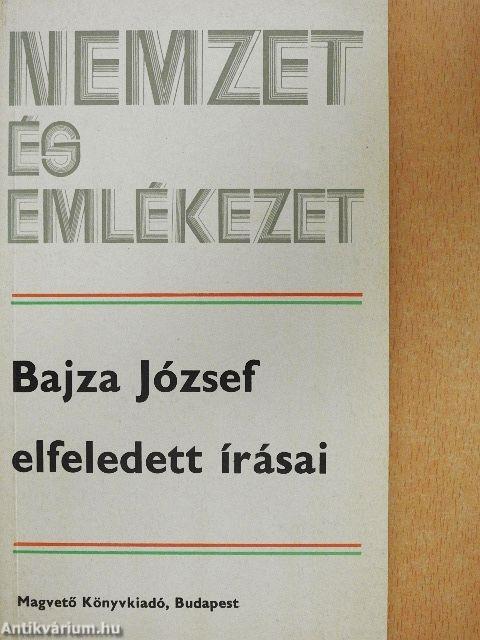 Bajza József elfeledett írásai