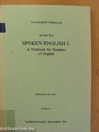 Spoken English I.