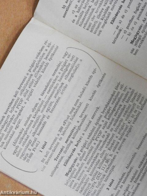A polgári védelem országos törzsparancsnokának 3/1983. számú intézkedése a minisztériumok (országos hatáskörű szervek), a tanácsok és egyéb polgári szervek polgári védelmi feladatainak anyagi-pénzügyi tervezéséről