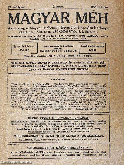 Magyar Méh 1944. február
