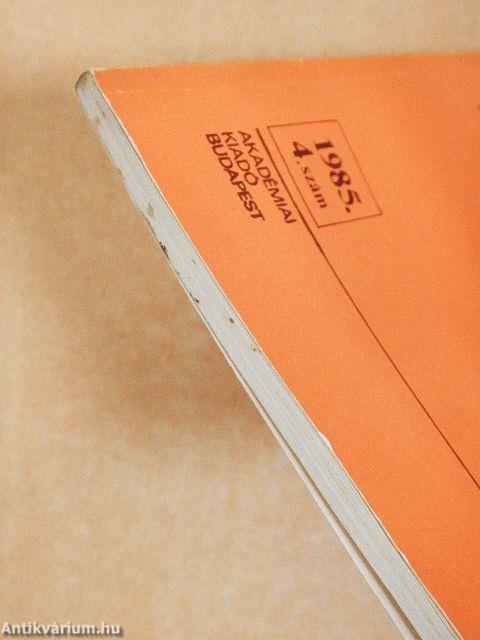 Magyar Nyelv 1985/1-4.