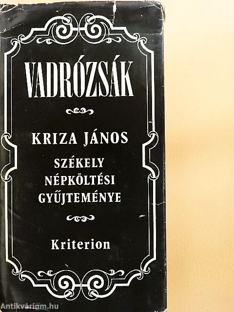 Vadrózsák