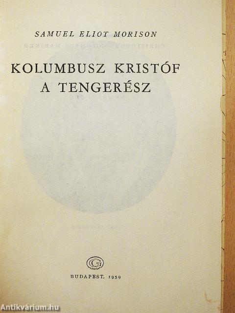 Kolumbusz Kristóf a tengerész