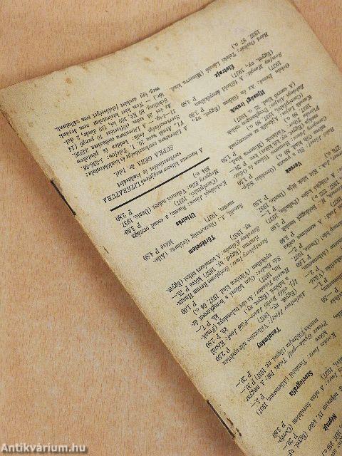 Literatura 1937. április 1.