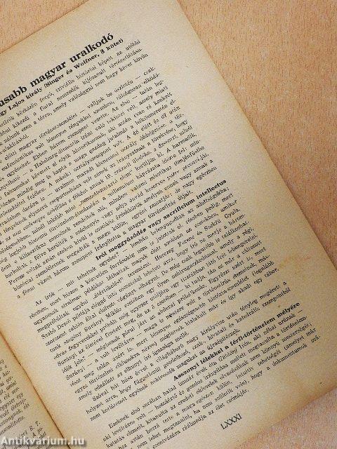 Literatura 1936. november 1.