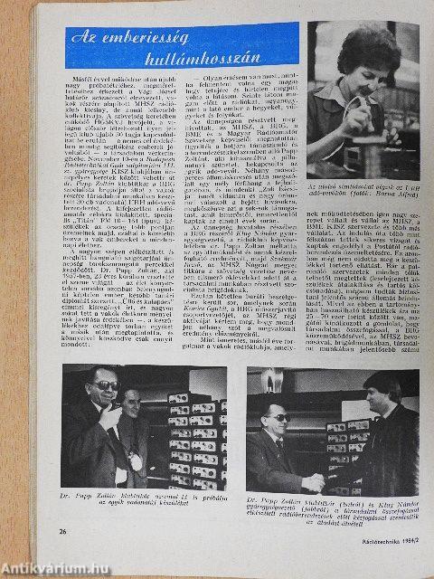 Rádiótechnika 1984. február