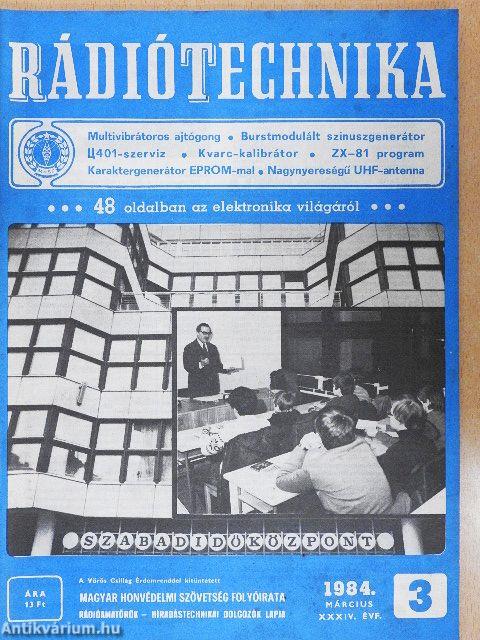 Rádiótechnika 1984. március