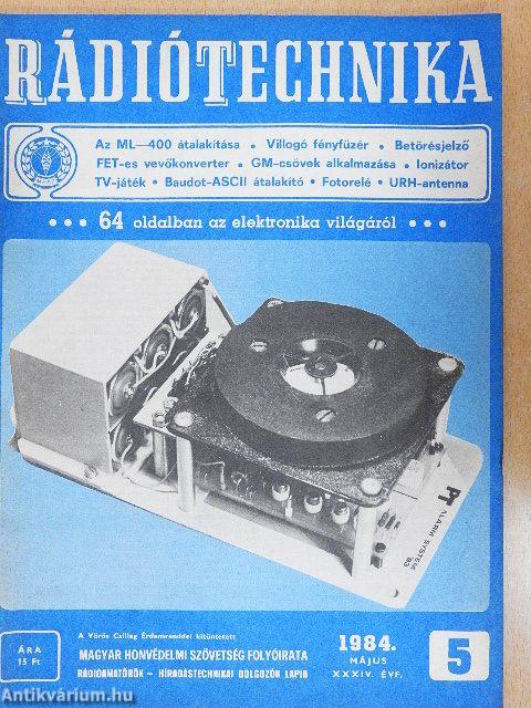 Rádiótechnika 1984. május