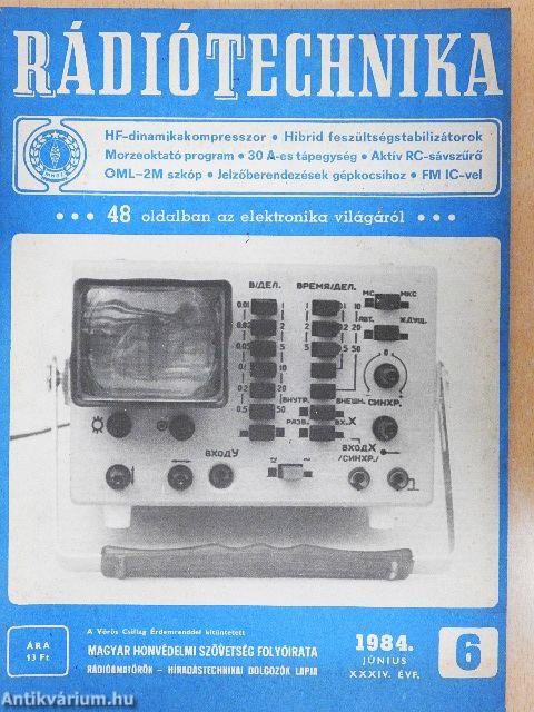 Rádiótechnika 1984. június