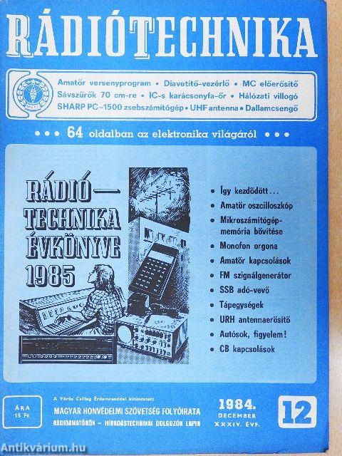 Rádiótechnika 1984. december