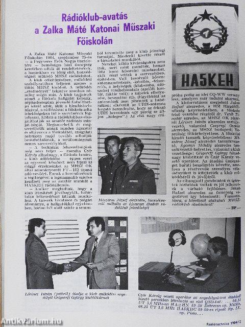 Rádiótechnika 1984. december