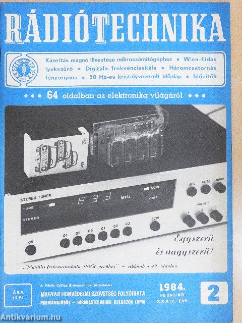 Rádiótechnika 1984. február