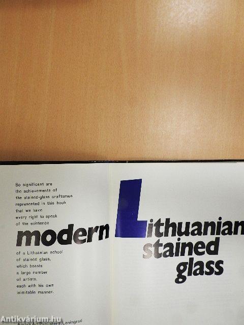 Modern Lithuanian stained glass