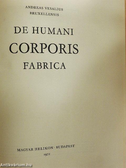 De humani corporis fabrica