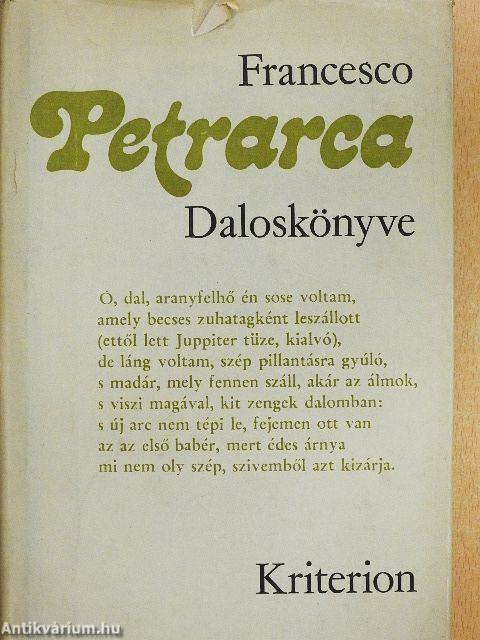 Francesco Petrarca daloskönyve