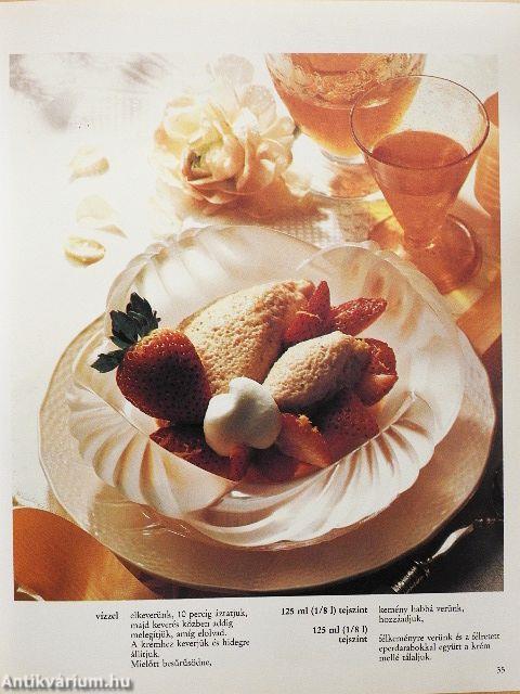 Pudingok, krémek és egyéb desszertek