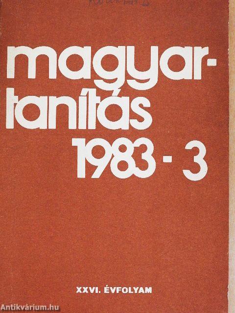 Magyartanítás 1983/3.