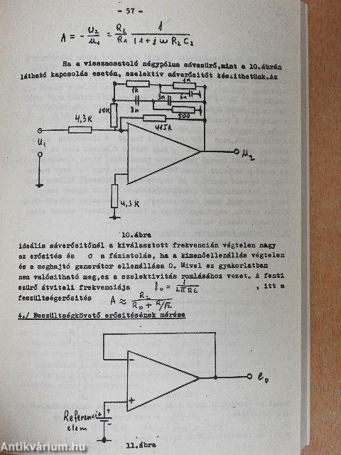 Elektronikus laboratóriumi mérések