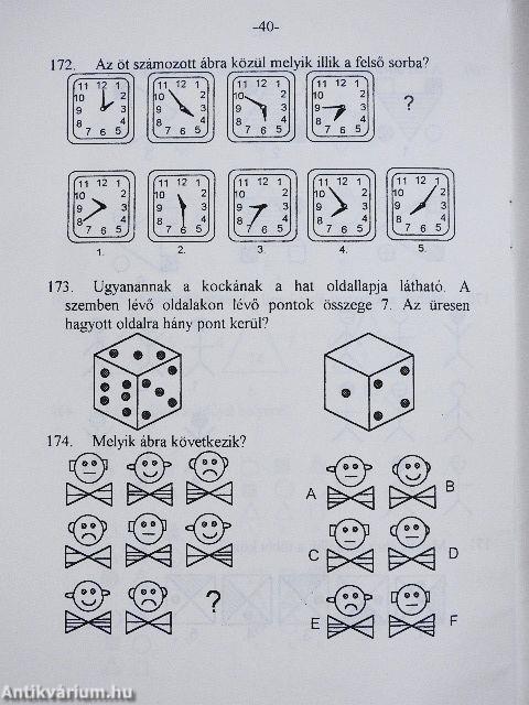 Matematikai fejtörők 4.