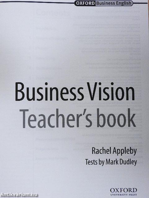 Business Vision - Teacher's Book