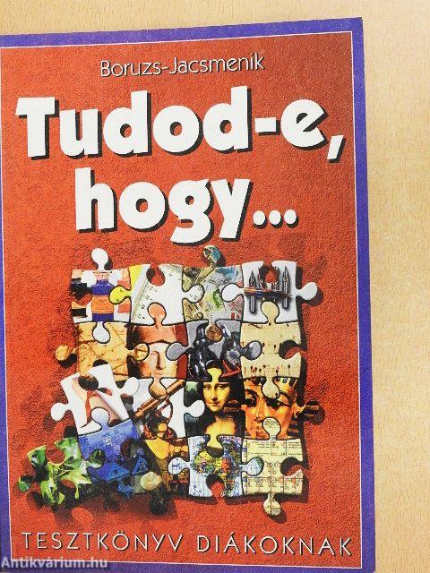 Tudod-e, hogy...