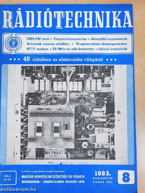 Rádiótechnika 1983. augusztus