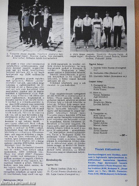 Rádiótechnika 1983. augusztus