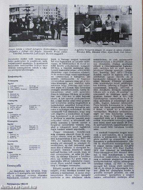 Rádiótechnika 1983. október
