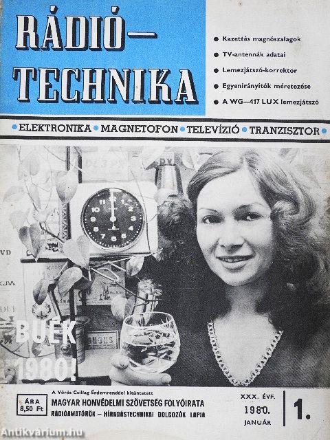 Rádiótechnika 1980. január