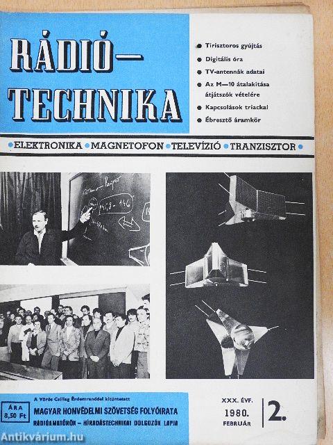Rádiótechnika 1980. február
