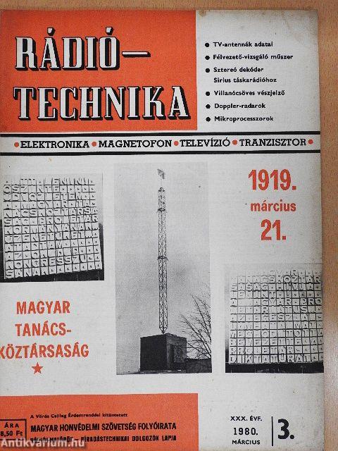 Rádiótechnika 1980. március