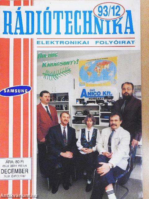 Rádiótechnika 1993. december