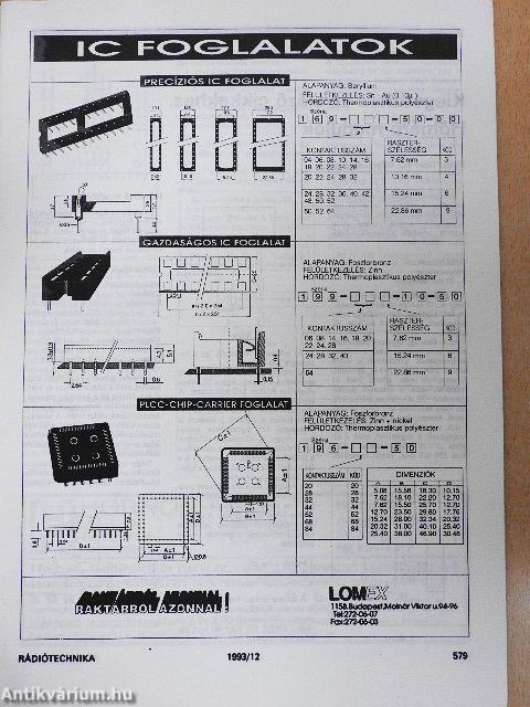 Rádiótechnika 1993. december