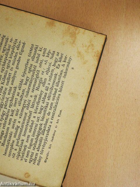 Két Andrássy és két Tisza