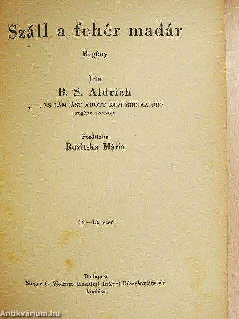 Száll a fehér madár