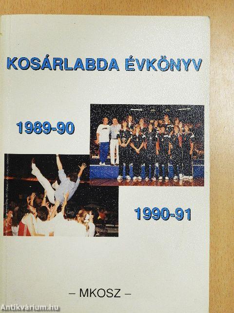 Kosárlabda Évkönyv 1989-90/1990-91