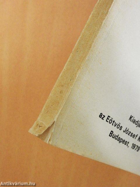 Tanulmányok 1977-79 II.