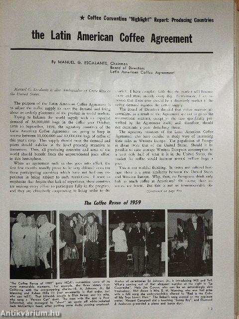 Coffee & Tea Industries and The Flavor Field January-December 1959. 