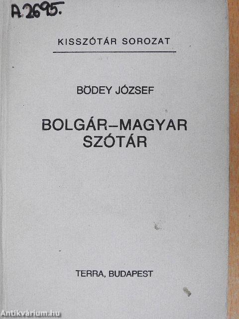 Bolgár-magyar szótár