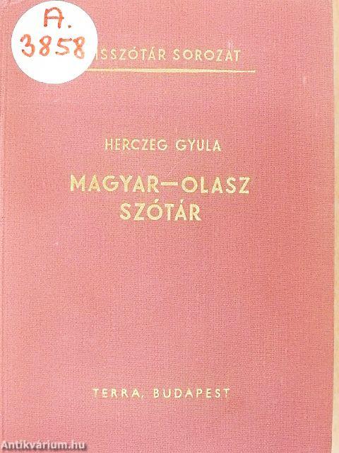 Magyar-olasz szótár