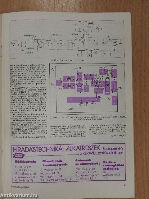 Rádiótechnika 1983. augusztus