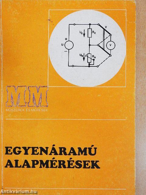 Egyenáramú alapmérések