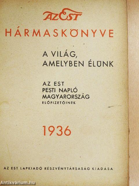 Az Est hármaskönyve 1936