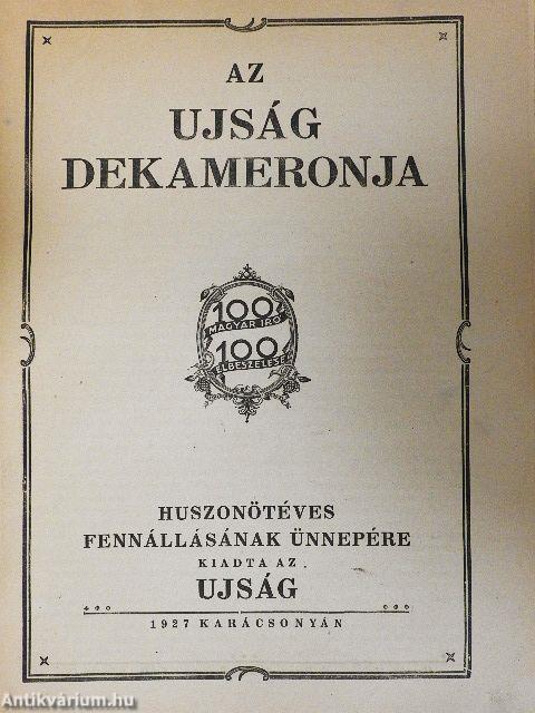Az Ujság dekameronja