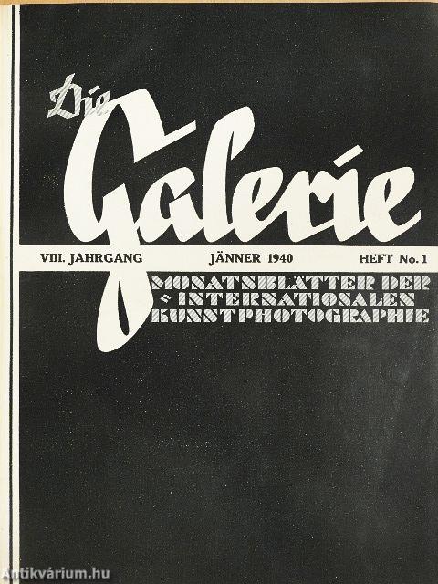 Die Galerie 1940. (nem teljes évfolyam)