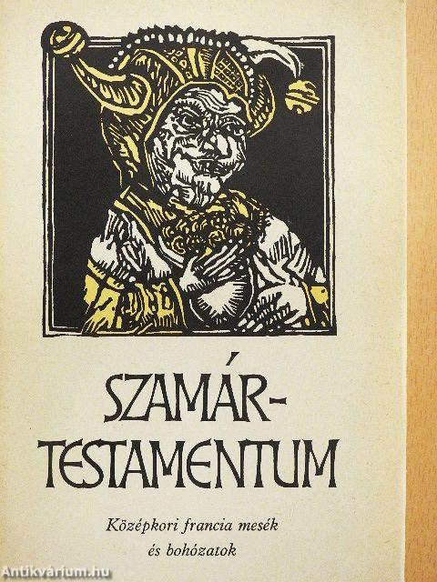 Szamártestamentum