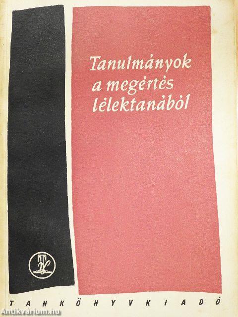 Tanulmányok a megértés lélektanából