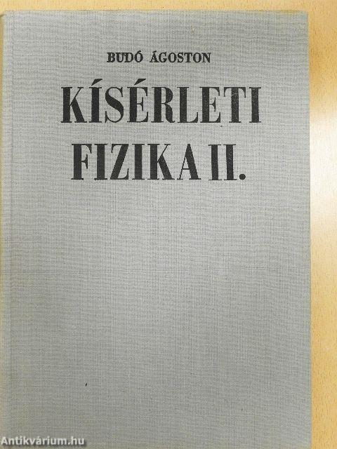 Kísérleti fizika II.