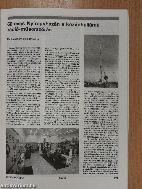 Rádiótechnika 1993. december