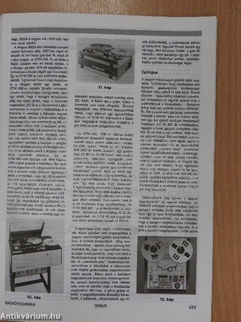 Rádiótechnika 1995. május